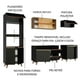 thumbnail image 4 of Madesa Gabinete de Cocina Completa 260 cm Reims Negro/Rústico 02, 4 of 8