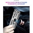 thumbnail image 2 of Military Grade Drop Impact for Samsung Galaxy A53 5G Case Galaxy A53 Case 360 Metal Rotating Ring Kickstand Holder Armor Heavy Duty Shockproof Case for Galaxy A53 5G Phone Case (Silver), 2 of 16