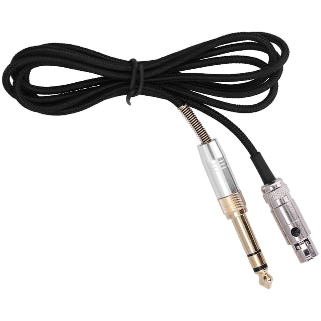 Cable de audio para Q710, Negro de 3.5 mm A Mini XLR Aux Cable Con Adaptador para Cámaras SLR Para Cáras