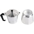 thumbnail image 2 of J&V TEXTILES Stovetop Espresso and Coffee Maker, Moka Pot for Classic Italian and Cuban Caf Brewing, Cafeteria, 9-Cup, 2 of 8