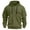 Army Green, variant on sususu Pullover Hoodie for Men Pullover Hooded Sweatshirt Lined Soft Comfortable Casual Long Sleeve Outdoor Athletic Jacket For Fall Winter,Army Green,XL