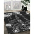 thumbnail image 2 of Ahgly Company Indoor Rectangle Patterned Gray Area Rugs, 4' x 6', 2 of 6