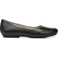 thumbnail image 2 of Naturalizer Women's Maxwell Ballet Flats, Black Leather, Size US 6 Wide, 2 of 8