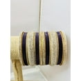 thumbnail image 4 of Silver & Purple Color Bangles, 4 of 4