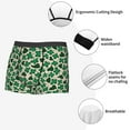 thumbnail image 3 of Fuzoiu Happy St. Patrick's Day Print Men's Ultra Breathable Underwear,No Riding Up Boxer Briefs with ComfortFlexible Waistband-Medium, 3 of 5