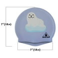 thumbnail image 7 of Water Gear Swim Cap SEAL ON ICEBERG, 7 of 7