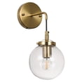 thumbnail image 4 of Bethel International Wall Sconce Brass Iron & Glass, 4 of 4