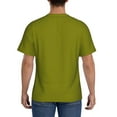 thumbnail image 2 of Naloa Olive Men's T-Shirt Sport T-shirt Men's Basic Tee Casual Men's Shirt, Round Neck, Short Sleeves - Medium, 2 of 5