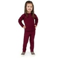 thumbnail image 6 of Jan & Jul Thermal Base Layer Top for Toddler Girls (Mulberry, Size 3T), 6 of 6