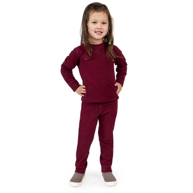 Jan & Jul Kids Thermal Base Layer Top for Girls (Mulberry, Size 6Y) Jan & Jul Kids Thermal Base Layer Top for Girls (Mulberry, Size 6Y)