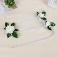 thumbnail image 3 of Vjnyvs 160cm Handfasting Cord, Rustic Wedding Lasso Rope with Rose Flowers and Lace Bow Traditional Celtic Cords for Wedding Ceremony, 3 of 7