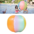 thumbnail image 1 of Pelota De Playa Inflable Grande Arcoíris De 31,5 Pulgadas, Gran Color Arcoíris, Piscina, Pelota De Playa, Juguete Para Fiesta De Verano, Césped Al Aire, 1 of 7