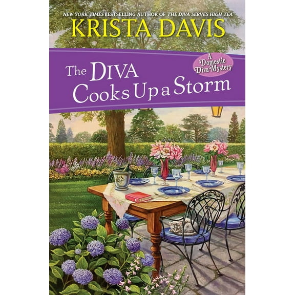 Domestic Diva Mystery The Diva Cooks Up a Storm, Book 11, (Paperback)