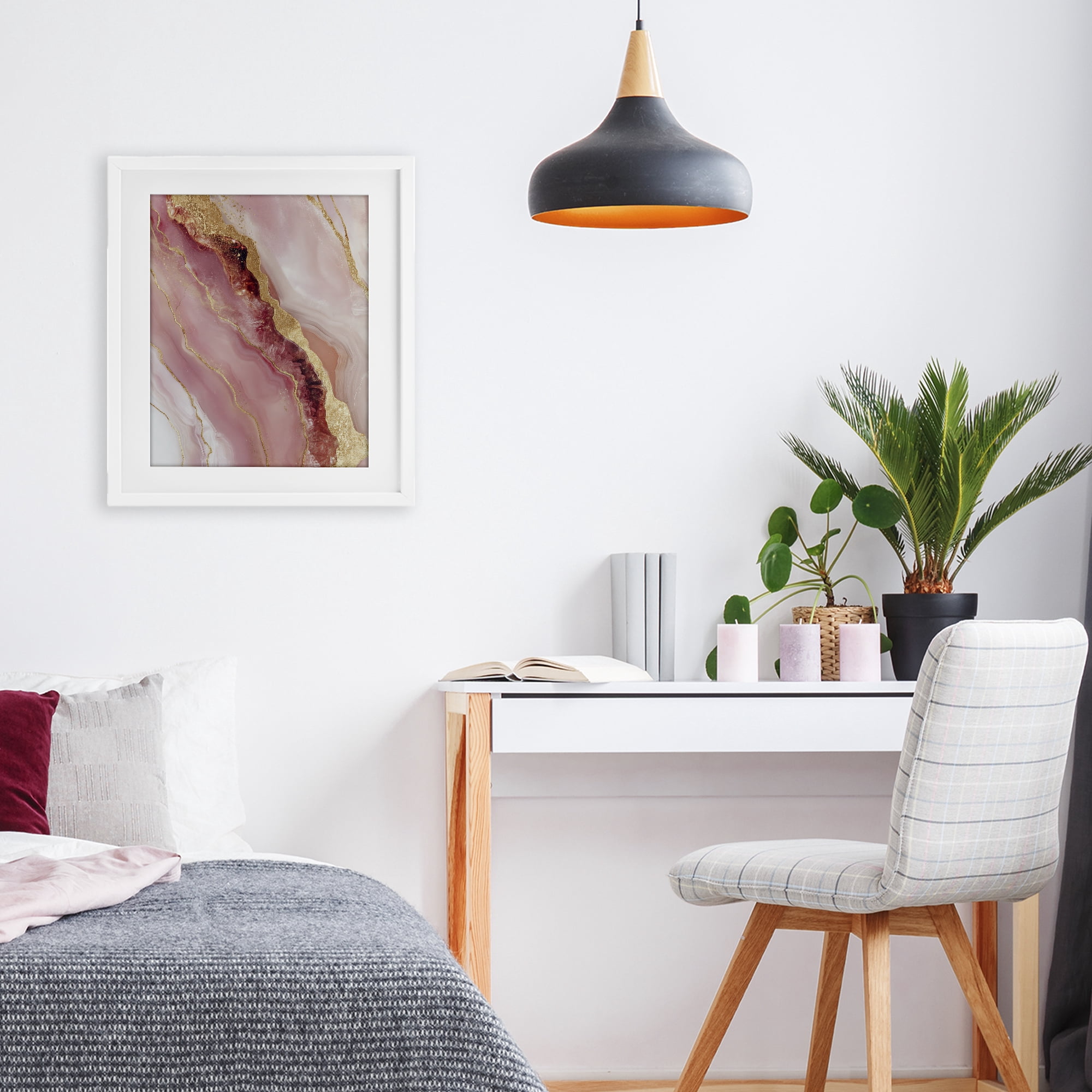 Stupell Industries Celestial Cross Section White Framed Print Under Glass, design by Svetlana Aleynikova
