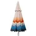 thumbnail image 6 of Oniva 5.5 Ft Portable Beach Umbrella with UPF 50 plus Sun Protection and Tilt Pole, Phoenix Stripe, 6 of 11