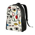 thumbnail image 2 of Cauagu Aabstract Eyes Print Backpacks,Travel Daypack Casual Laptop Backpack Bookbag Fits 15 Inch Computer for Men Women, 2 of 8