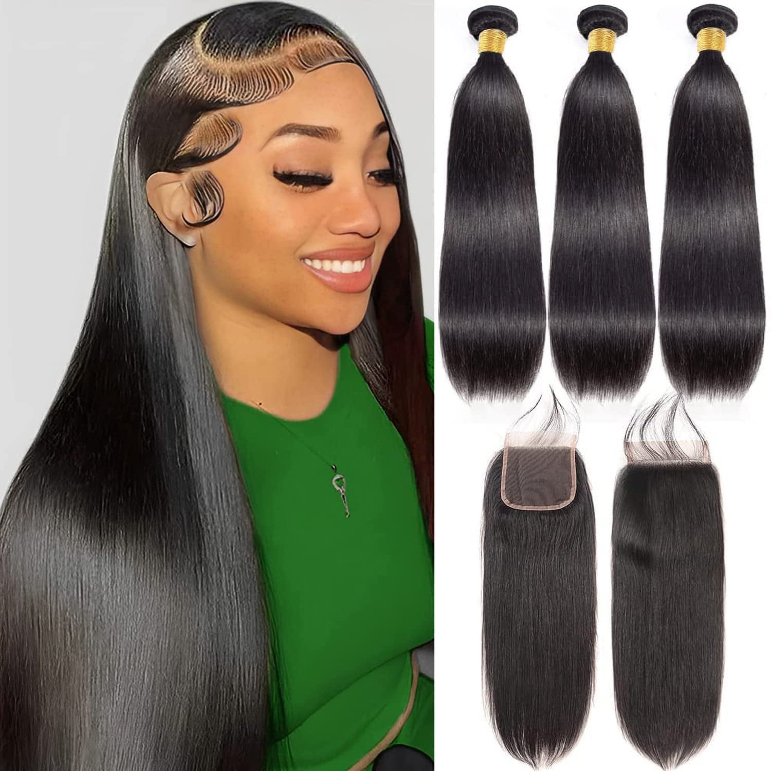 Captivating Human Hair Bundles With Closure Moment Illustration Captivating Human Hair Bundles With Closure Moment Illustration