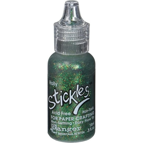 Ranger Stickles Glitter Glue .5oz - Holly, 1 Pack of 6 Piece