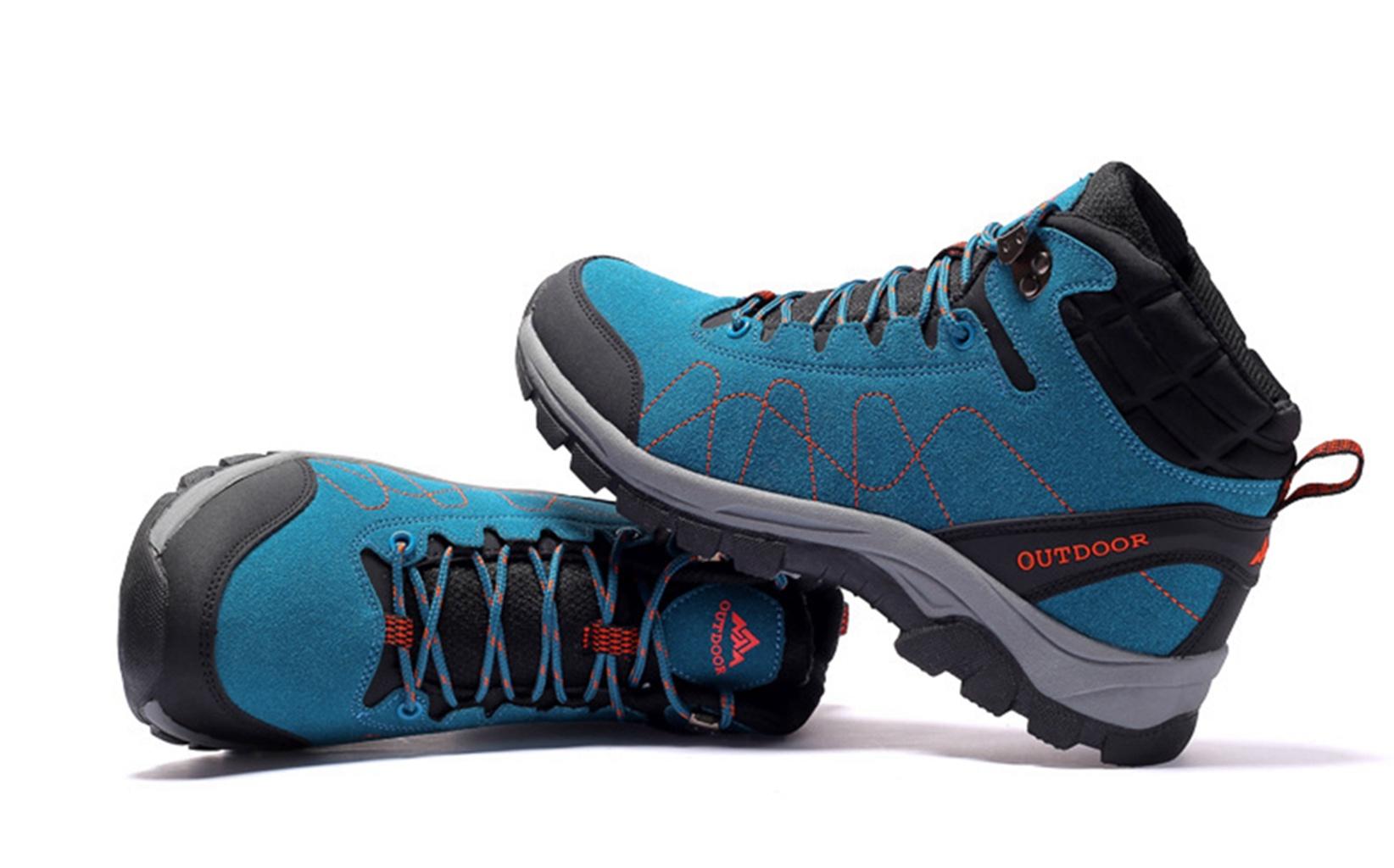 Men's Hiking Shoes Waterproof Anti Slip Hiking Boots Outdoor Lightweight Trekking Sneakers