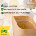 thumbnail image 4 of 100 Bolsa Stand Up Pouch Tipo Kraft Capacidad 1 kg, 4 of 4