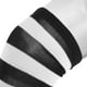 thumbnail image 2 of Par de calcetines hasta el muslo con rayas anchas blancas y negras para mujer (blanco y negro), 2 of 3