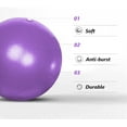 thumbnail image 4 of Exercise Ball Small,Pilates Ball 9 Inch Core Ball,Small Exercise Ball with Pump,Barre Ball,Mini Bender Ball, Pilates, Yoga, Workout, Bender, Core Training and Physical Therapy, 4 of 7