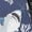 Blue Shark, variant on Chririnla Mens Long Sleeve Pullover Quarter Zip Golf Blue Shark Print