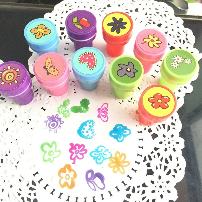 Naler 26 Pcs Assorted Stamps for Kids Self Inkling Stamps Ink Stampers for  Child Teacher Reward Prizes Birthday Party favor Gift Bags Fillers