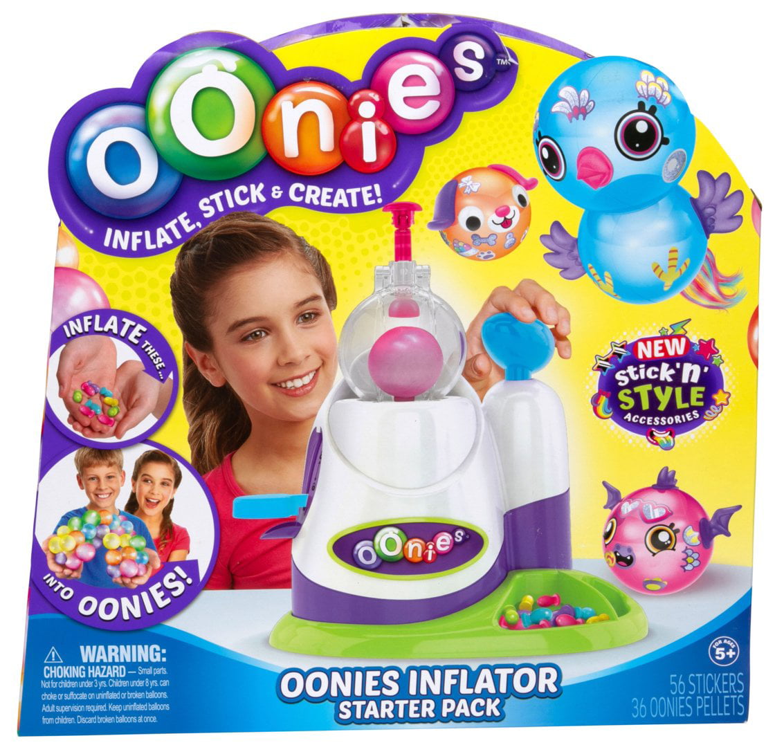 OONIES INFLATOR STARTER PACK WITH STICK N' STYLE ACCESSORIES SHIPS SAME DAY 