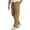 c-86Khaki336, variant on PIMSSY Men Casual Cargo Pants Lightweight Comfortable Summer Workwear Trousers Breathable Loose Fit Outdoor Daily Wear Stretch Basic Plain Design Male Comfort Solid Color Slacks
