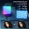 thumbnail image 3 of Panel LED de luz de vídeo Neewer PL60C RGB 60 W 23000 Lux 2500 K-1000 K, 3 of 9