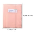 thumbnail image 2 of 2 Pcs Heavy Duty Plastic Folder Storage Bags for Receipts, Student File Organizer, Travel Document Holder, Desktop Use, 2 of 6