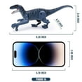 thumbnail image 2 of JBeeCtrl Dinosaur Toys for Kids 3-5-7, Remote Control Dinosaur Toys for 3 4 5 6 7 8 Year Old Boys, Electronic Walking Robot Dinosaur Toy with Light & Realistic Roaring Sound, 2 of 8