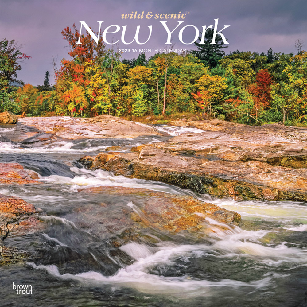New York Wild Scenic 2023 Wall Calendar 12x12 By Browntrout Walmart New York Wild Scenic 2023 Wall Calendar 12x12 By Browntrout Walmart