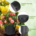 thumbnail image 7 of 5-Pcs Black 15 Gallon Circular Seedling Pots Plastic Plant Pots Seedling Cups Nursery Pots Plant Containers, 7 of 7