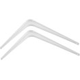 thumbnail image 2 of Shelf Bracket, 20 x 25 cm, 10-Pack, White, 2 of 5