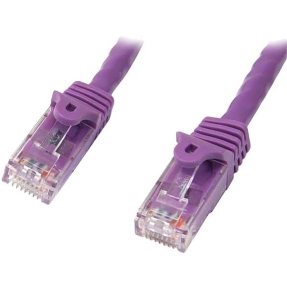 StarTech.com 10m Purple Cat5e Patch Cable with Snagless RJ45 Connectors, Long Ethernet Cable, 10 m Cat 5e UTP Cable