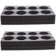 thumbnail image 1 of 2 soportes para bebidas para llevar, portátiles, de 8 orificios, para café, bebidas, bandeja para transportar café., 1 of 8