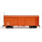 Bachmann, Trains 27098 On30 Scale Wood Boxcar Spectrum(R) Data Only (Mineral Red)
