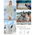 thumbnail image 5 of Contemporary Yellow Blue Tree Beach Towels Oversized Super Absorbent, Abstract Art Oil Paiting Lightweight Bath Towel Quick Dry Sets For Bathroom/Pool/Rv Camping/Beach Play/Gym Room/Picnic 35"x70", 5 of 8