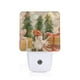thumbnail image 1 of Balery Holiday Christmas Stars Luz Nocturna LED con Sensor Automático, Enchufe con Sensor Crepuscular, Luz Suave de 0.5W para Dormitorio, Pasillo, Baño-US, 1 of 7