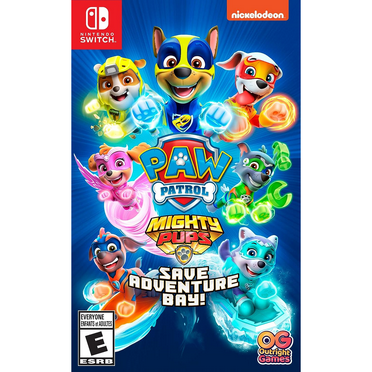 Paw Patrol Mighty Pups Save Adventure Bay, (Hardcover)