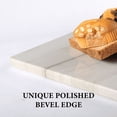 thumbnail image 7 of Koville Luxury Marble Granite Cutting Board for Kitchen,Rectangle, 20*16in, White Macaubas, 7 of 7