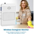 thumbnail image 5 of Bed Alarm System - Wireless Early-Alert Bed Sensor Pad, Pager Bed Alarms and Fall Prevention for Elderly and Dementia Patients, 5 of 6