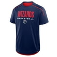 thumbnail image 2 of Men's Fanatics Navy Washington Wizards Inbound Pass Play Practice T-Shirt, 2 of 3