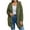 Army Green, variant on MIUOWANP Fall Jacket Women Warm Women's Solid Winter Faux Coats Long Sleeve Hoddede Pockets Fleece Jacket Casual Trendy Outerwear Purple S