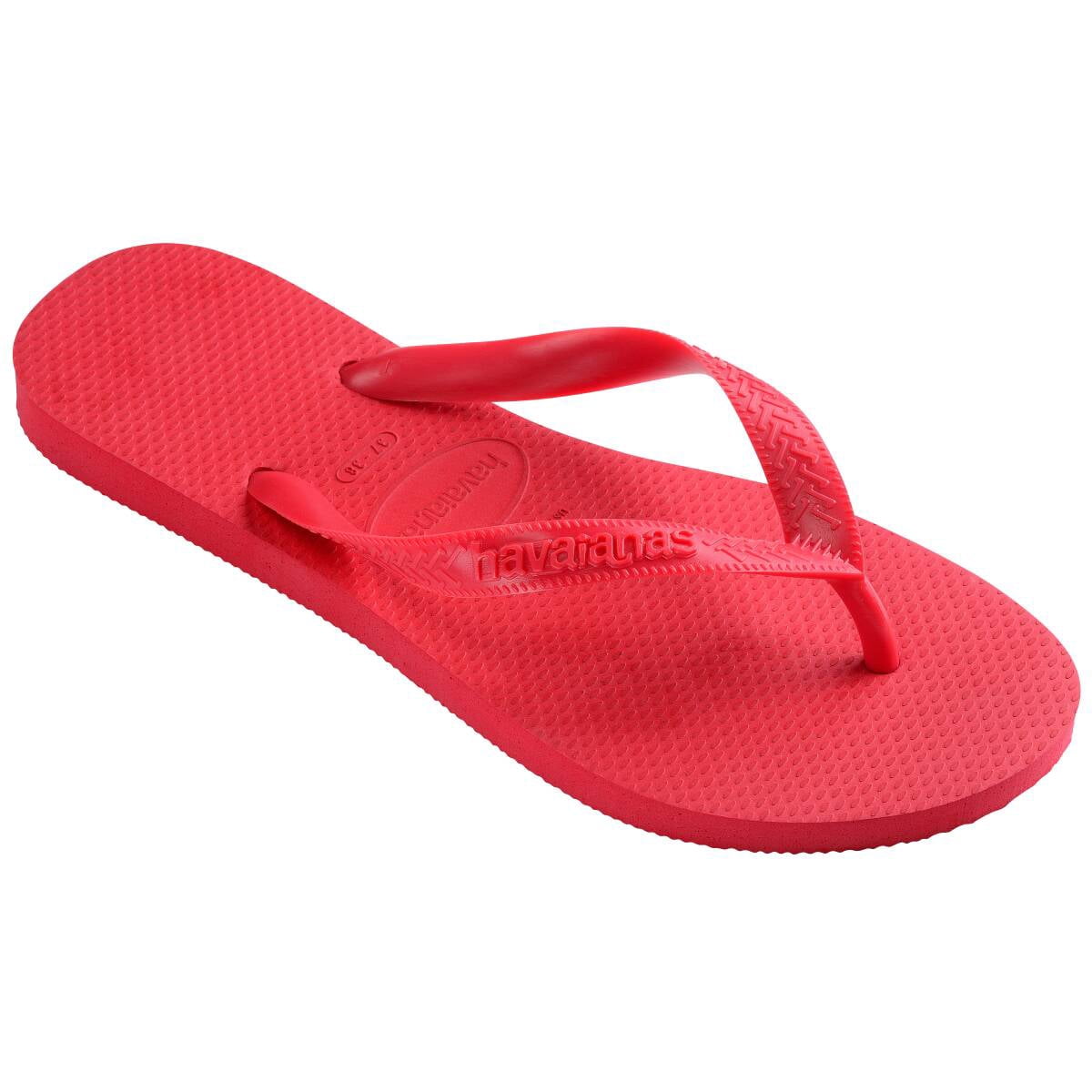 Havaianas Top Flip Flops for Women - Summer Style Sandals - Ruby Red, 6