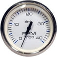 thumbnail image 2 of Faria 33818 Chesapeake Tachometer Gauge Diesel - White SS, 4", 2 of 3
