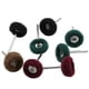 thumbnail image 5 of Fiber Polishing Head Fiber Polishing Wheel Fiber Buffing Wheel 20 Pcs Yellow/Green/Red/Black Fiber Polishing Buffing Head 25mm Diameter Wheel ANGGREK DAGS18, 5 of 5