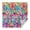 Pioneer Flower Floral-2, variant on Pioneer Flower Floral Print Pattern Square Tablecloth,Waterproof Square Table Cover,Wipeable Spillproof Washable Table Cover for Home Kitchen Party Decor 42"X42"(107x107cm)